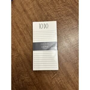 Rae Dunn Notepad- 70 Sheets To Do- Unopened